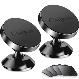 Product image of 2-Pack Magnetic Phone Holder for Car Dash