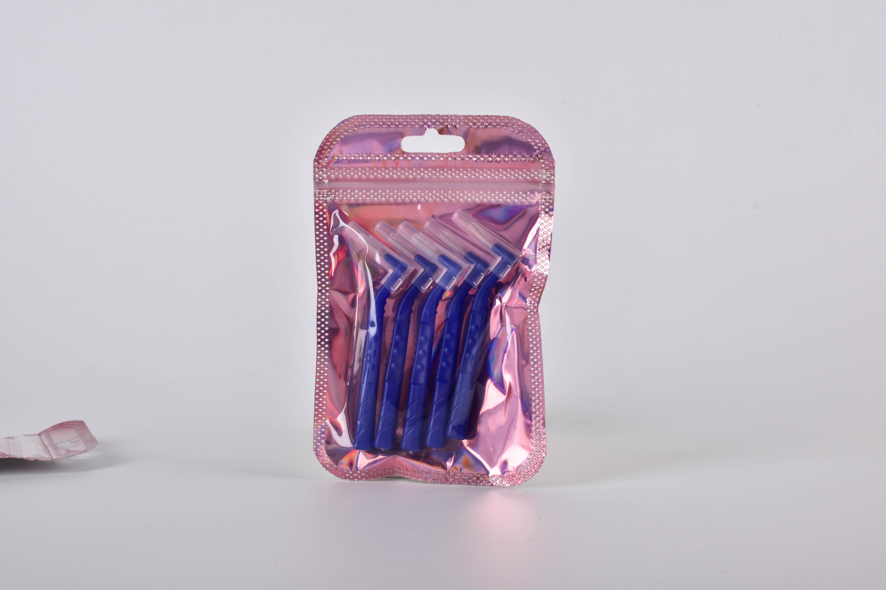 Main product image of Portable Interdental Brush, L-Size, Blue, 1.2mm, 5-Pack
