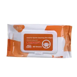 Product image of Automotive Interior and Exterior Cleaning Wipes, 80 Count