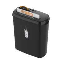 Product image of 10-Sheet Paper Shredder, P-2, 3.17-Gallon Basket, CD/Credit Card, ETL Certified