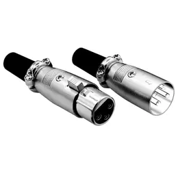 Product image of 5Core XLR to 1/4 Inch Audio Connector, Male/Female, 3-Pin, with Locking Ends