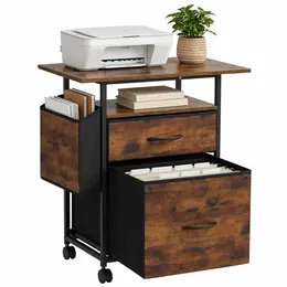 Product image of File Cabinets for Hanging Files, Letter/Legal/F4/A4, Rust