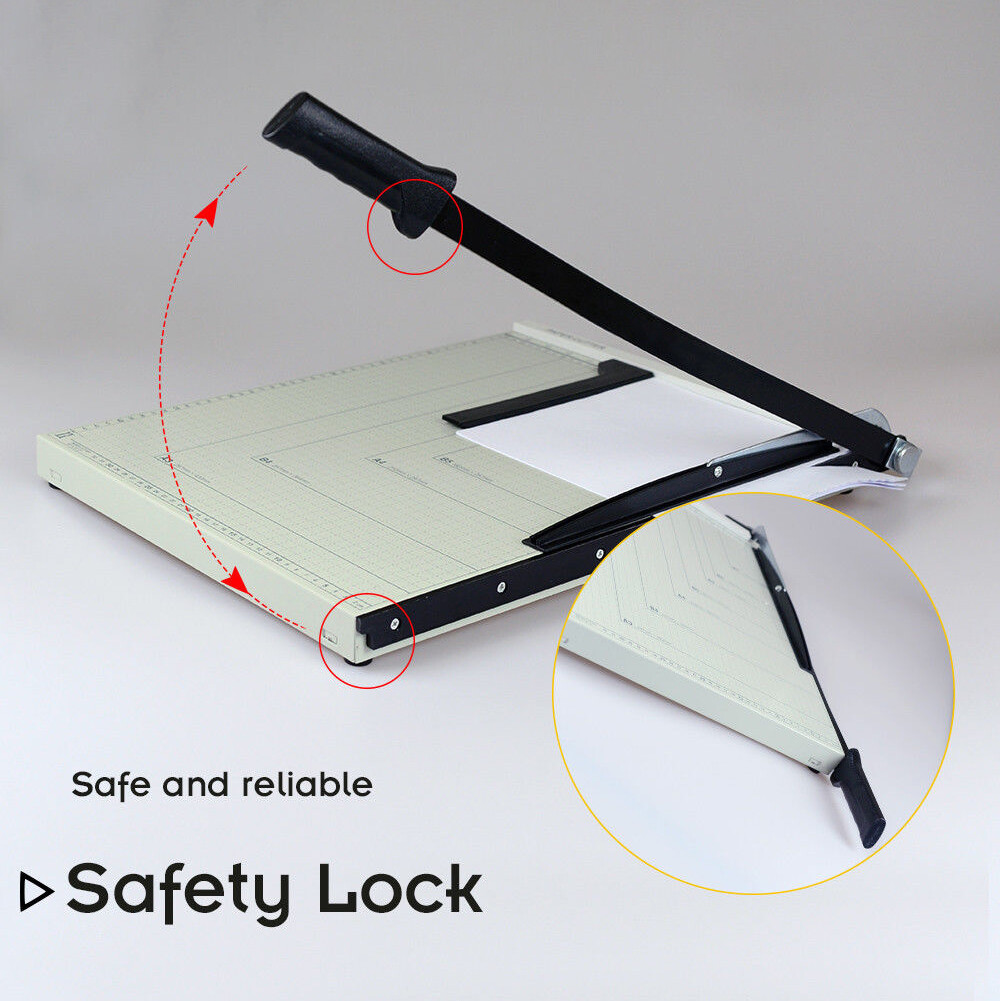 Main product image of Metal Paper Guillotine Trimmer, A4 to B7 Sheet Capacity