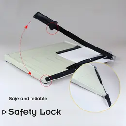 Product image of Metal Paper Guillotine Trimmer, A4 to B7 Sheet Capacity
