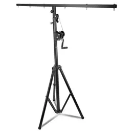 Product image of 5Core Hand Crank Up Lighting Stand, 65.5-111 Inch, T-Bar Mount, LS 120