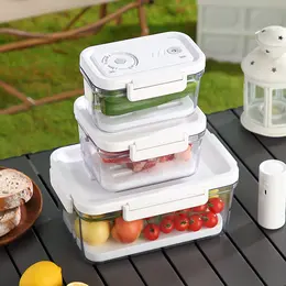 Product image of Electric Vacuum Food Storage Box with Built-in Ice Tray