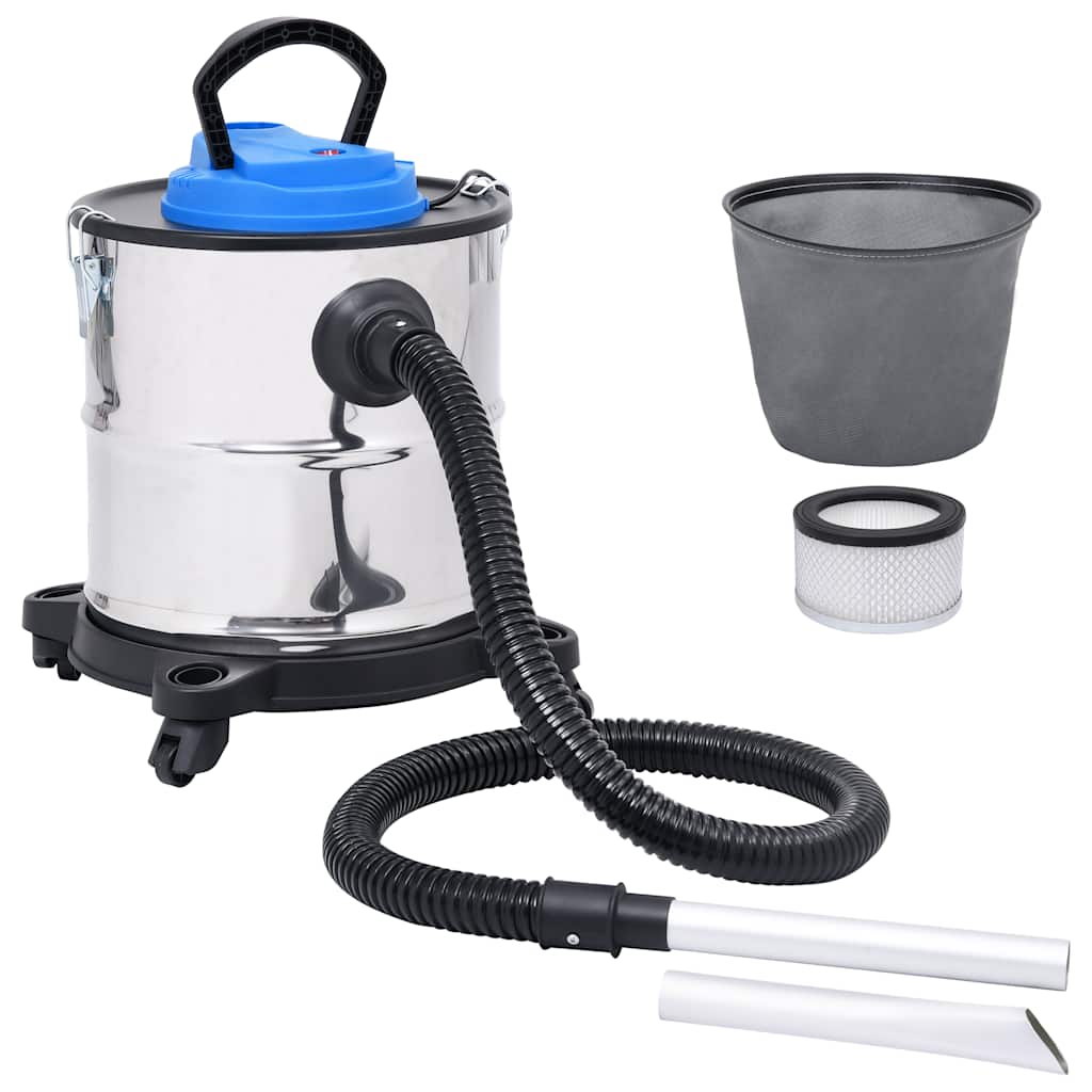 Main product image of Ash Vacuum Cleaner, HEPA Filter, 1200W, 20L, Stainless Steel