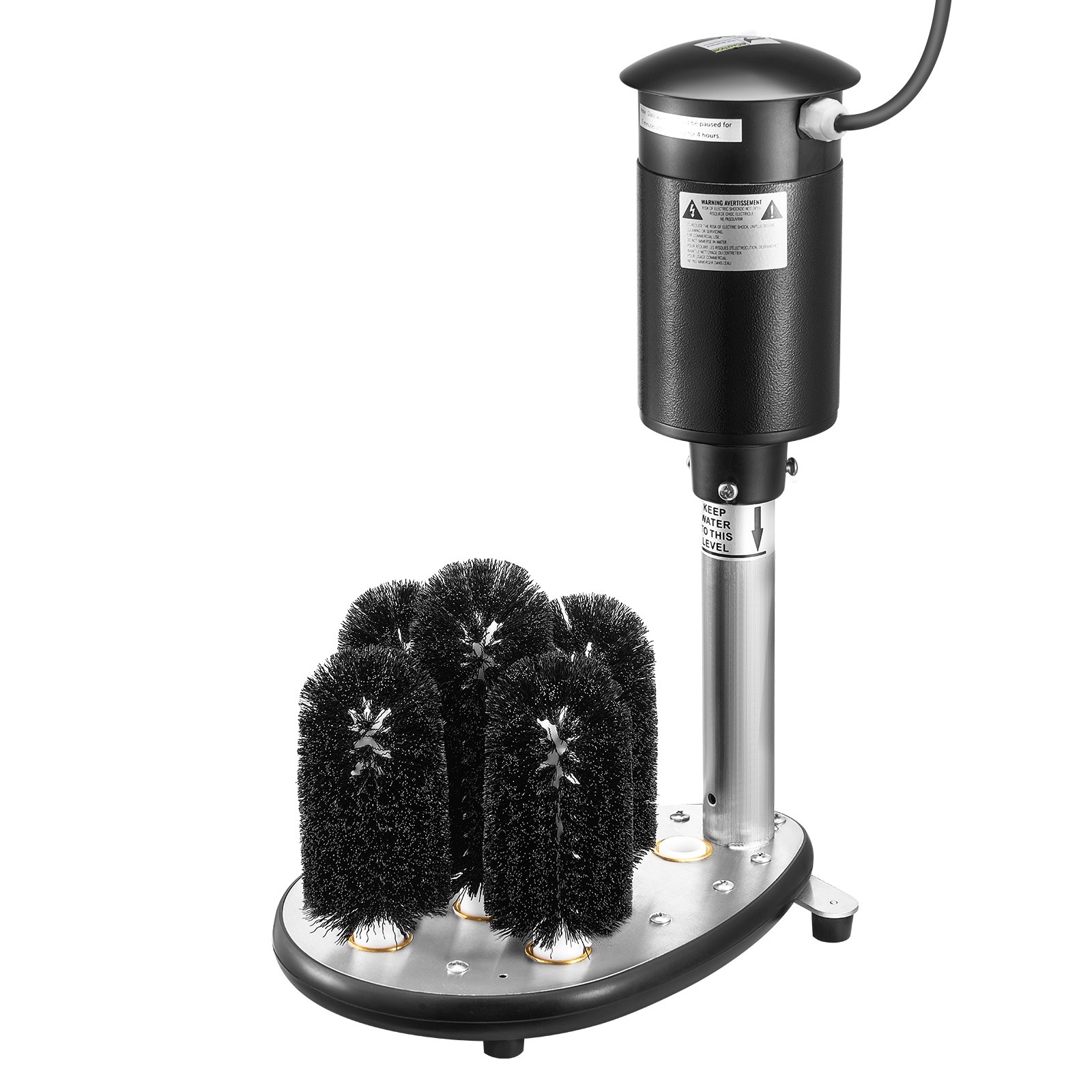 Main product image of Electric 5-Brush Bar Glass Washer, 1200 Cups/Hour Capacity, for Wine Glasses