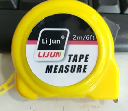 Product image of Compact Tape Measure, 2m x 12mm, ABS Casing, Yellow