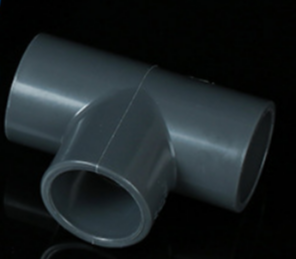 Main product image of PVC Three-Way Connector, Water Supply, 25mm Inner Diameter, Gray