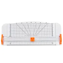 Product image of A4 Paper Cutter for Standard Document Trimming, White ABS