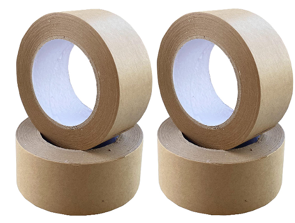 Main product image of Brown Kraft Paper Tape Roll, 5cm Width x 50m Length