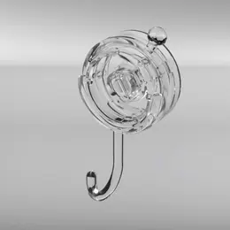 Product image of Transparent Disc Hook, Polycarbonate/PVC