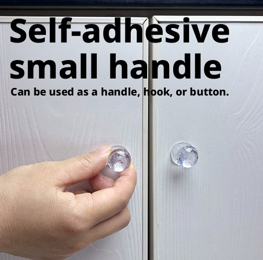 Main product image of Small Transparent Self-Adhesive Pull Handle