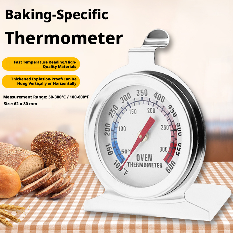 Main product image of Oil Temperature Gauge, 8cm Dial, Silver Finish