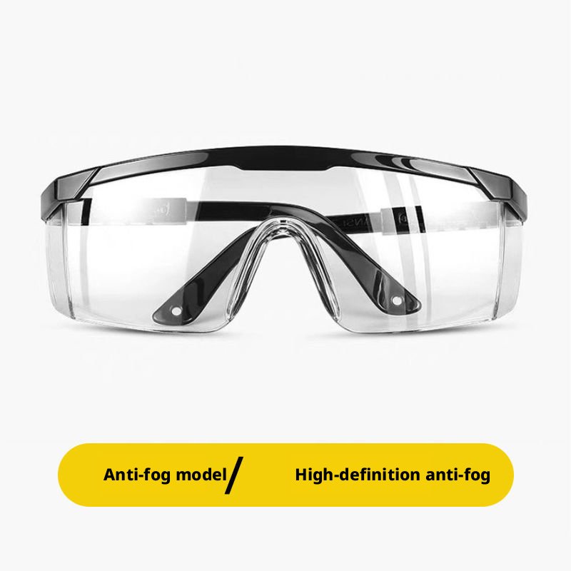Main product image of HD Anti-Fog Safety Goggles, Black, for Industrial and Trade Use