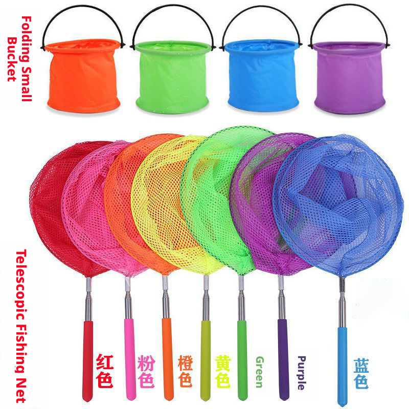 Main product image of Blue Net Mesh Collapsible Container for General Purpose Cleaning