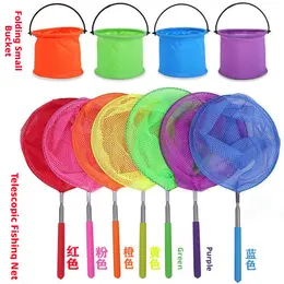 Product image of Blue Net Mesh Collapsible Container for General Purpose Cleaning