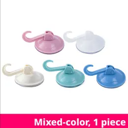 Product image of Blue Suction Cup Hook for Smooth Surfaces, 1-Pack