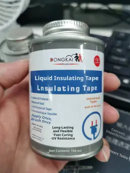 Product image of Dongkai Liquid Insulating Tape, White, 150ml