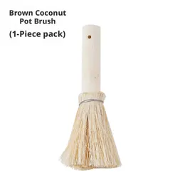 Product image of Brown Coconut Fiber General Purpose Cleaning Brush