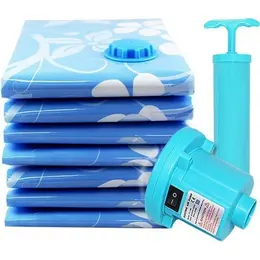 Product image of Vacuum compression storage bag, includes manual pump