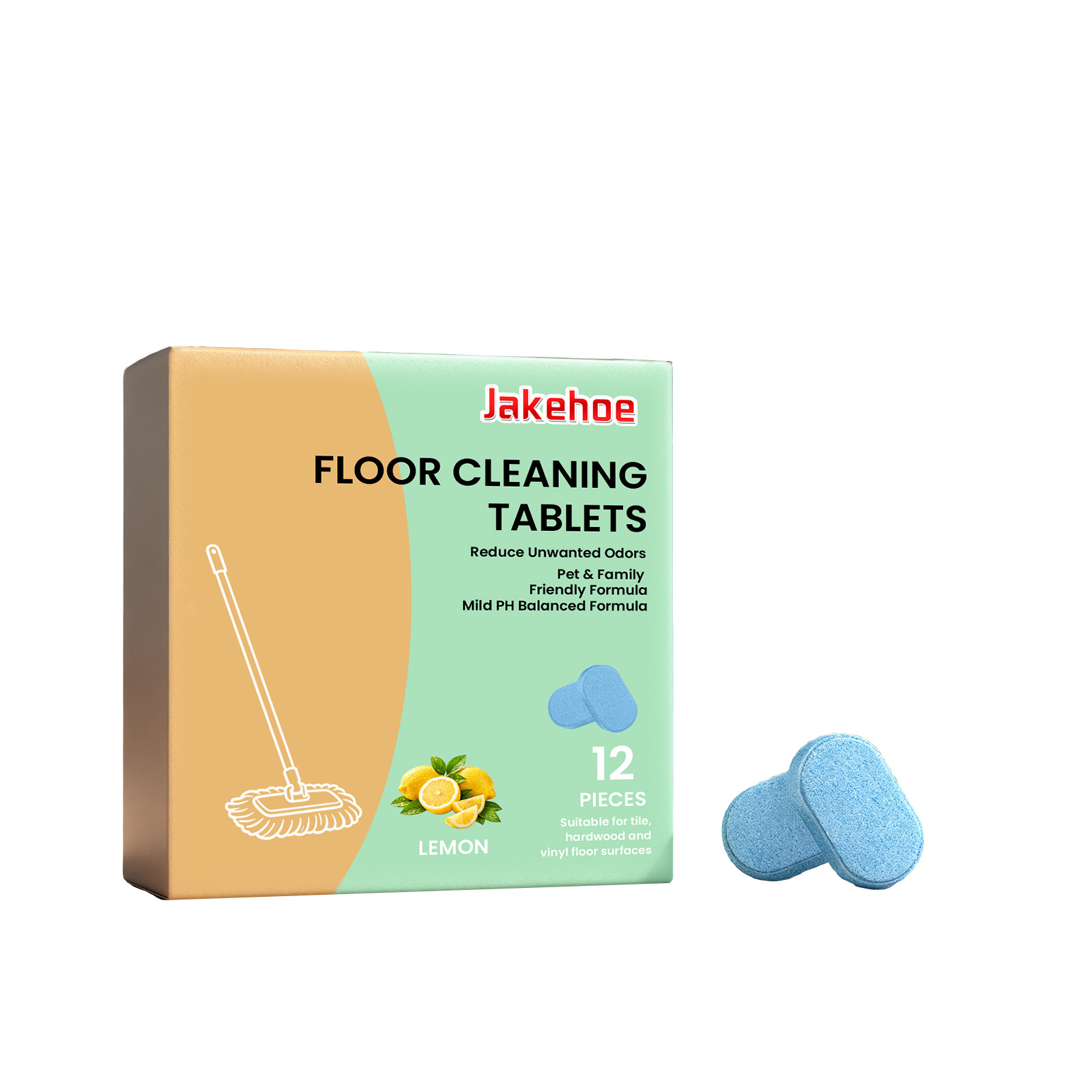 Main product image of JAKEHOE Floor Cleaning Sheets for Stain Removal