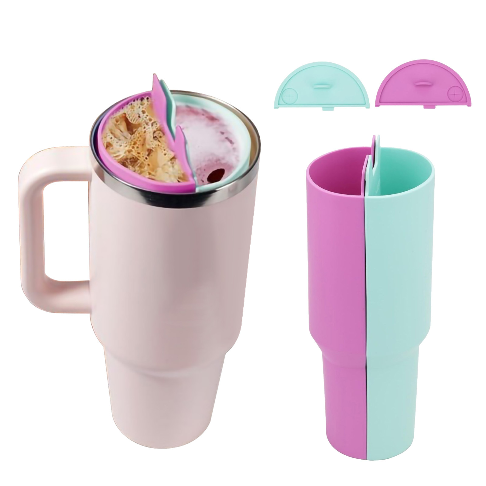 Main product image of Two-Tone Silicone Inner Container for Stanley 40oz Tumblers