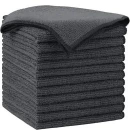 Product image of Microfiber Cleaning Cloths, Absorbent, Lint-Free, for Automotive and General Cleaning