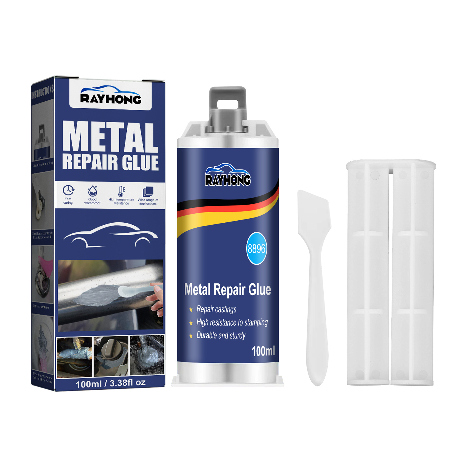 Main product image of Industrial Grade Metal Casting Adhesive for Repair and Bonding Applications