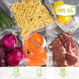 Product image of Vacuum Sealing Film Rolls, 20cm & 28cm x 15m, 2 or 4 Pack