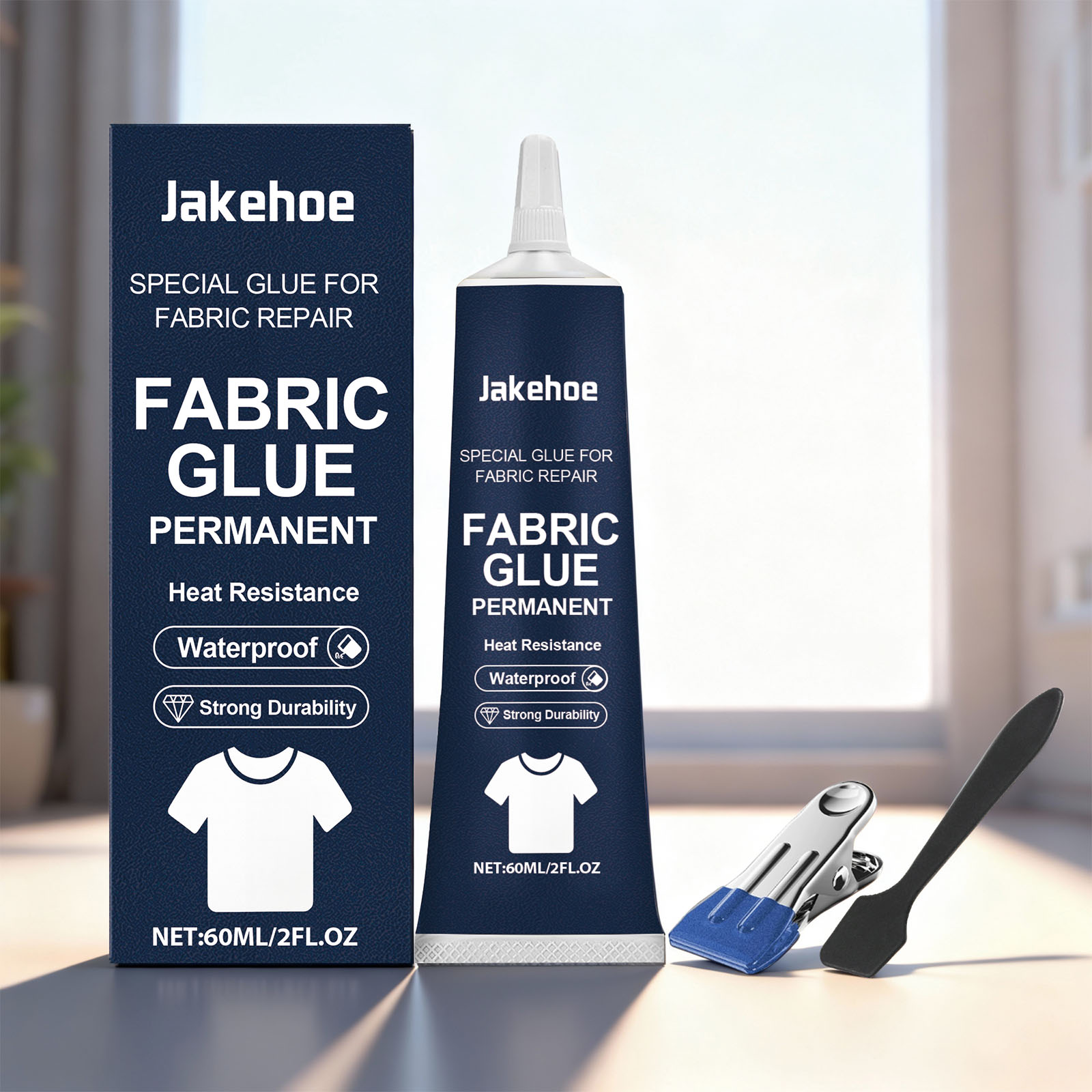 Main product image of Fabric Repair Adhesive Kit, Single Box for Textile and Material Repairs