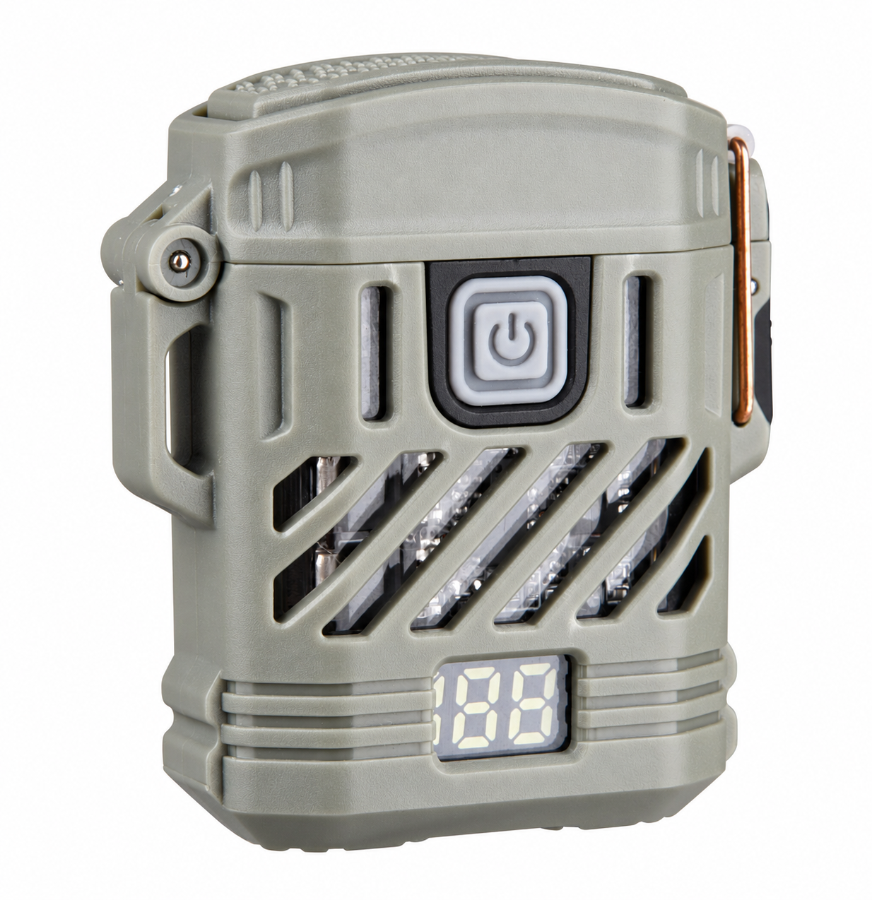 Main product image of D53 Rechargeable 13W LED Work Light, USB-C, Red/Blue Warning, 4 Hour
