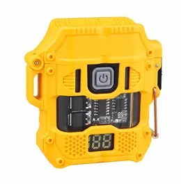 Product image of Rechargeable Type C LED Work Light, 13W, D54, 4-Hour Runtime, Emergency Red/Blue