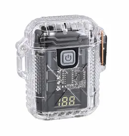 Product image of D55 13W Rechargeable LED Work Light, Type C, Red/Blue Warning, 4 Hour