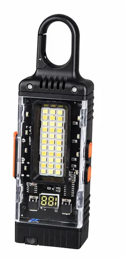 Product image of D61 13W Rechargeable Type C LED Work Light with Power Bank and Hanging Hook