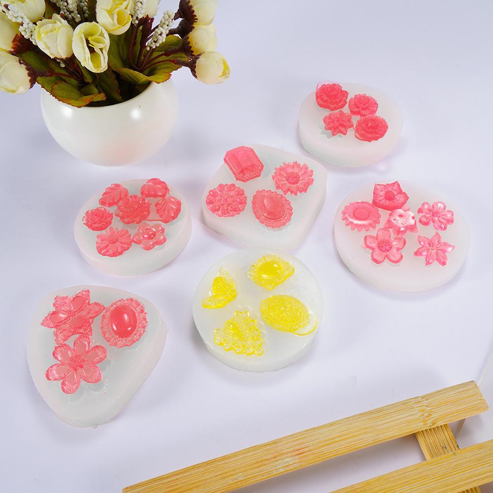 Main product image of Food Grade Liquid Silicone Flower Fondant Mold