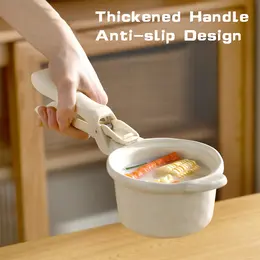 Product image of Stainless Steel & Silicone Anti-Scalding Plate and Bowl Gripper