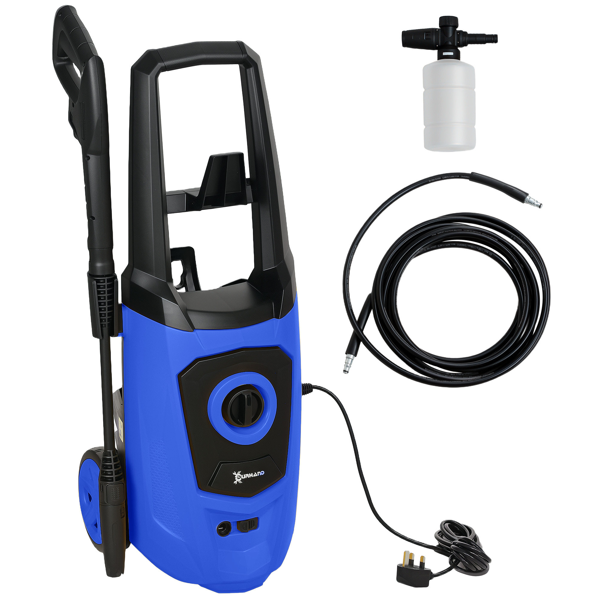 Main product image of DURHAND High Pressure Washer, 150 Bar, 510 L/h, 1800W