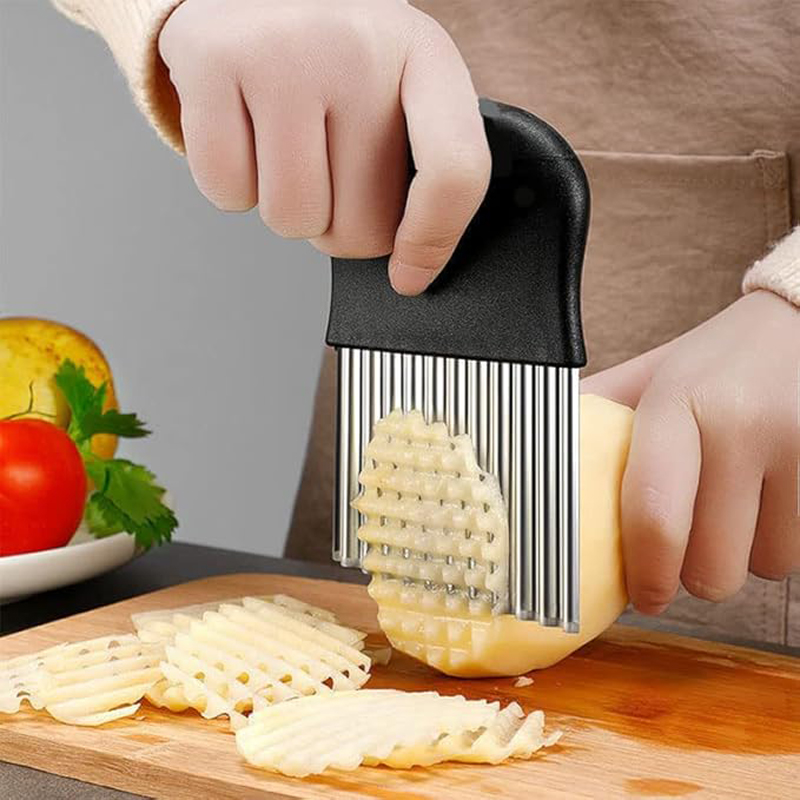 Main product image of Crinkle Cutter, Stainless Steel Wavy Blade