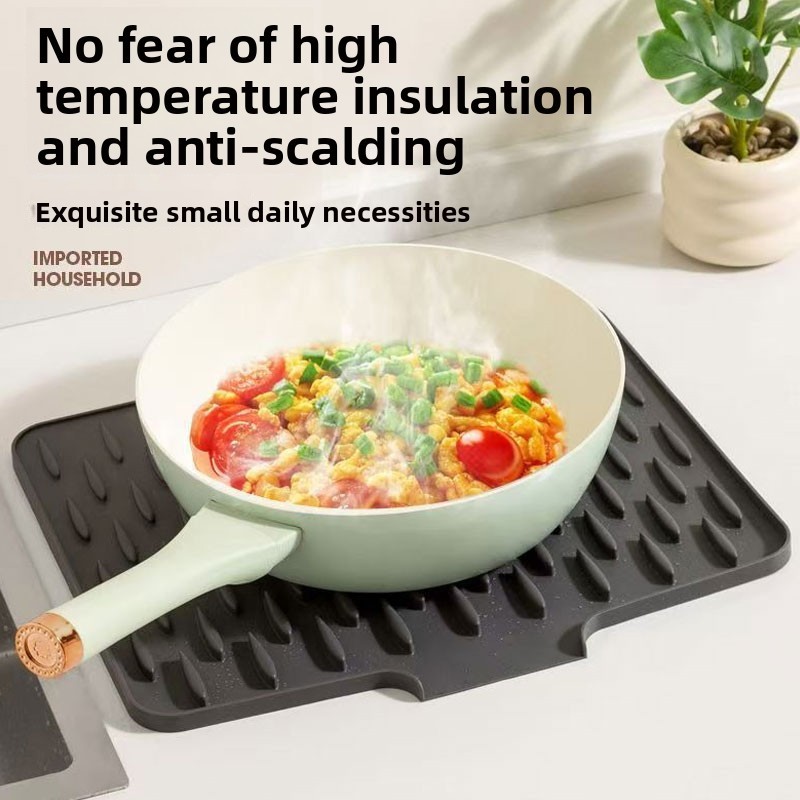 Main product image of Heat-Resistant Non-Slip Silicone Dish Drying Mat