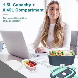 Product image of 60W 1.5L Portable Electric Lunch Box, 12V/24V, UK Plug
