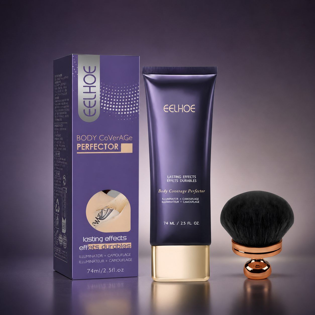 Main product image of EELHOE Body Concealer Cream, 74 ml, with Brush