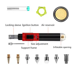 Product image of Portable Gas Soldering Iron Set, Electronic Ignition