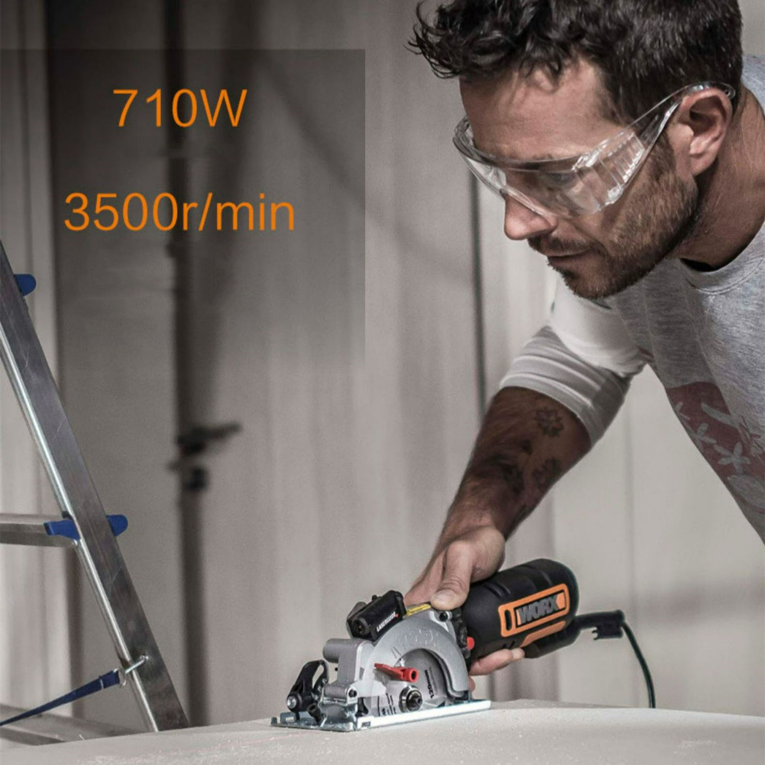 Main product image of Electric Woodworking Circular Saw Tool WX427