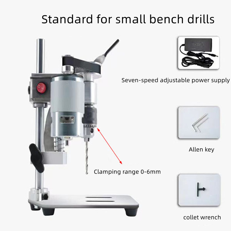 Main product image of Benchtop Electric Drill for Delicate Drilling Tasks