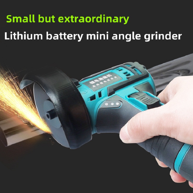 Main product image of Mini Rechargeable Lithium Battery Angle Grinder Cutting Machine