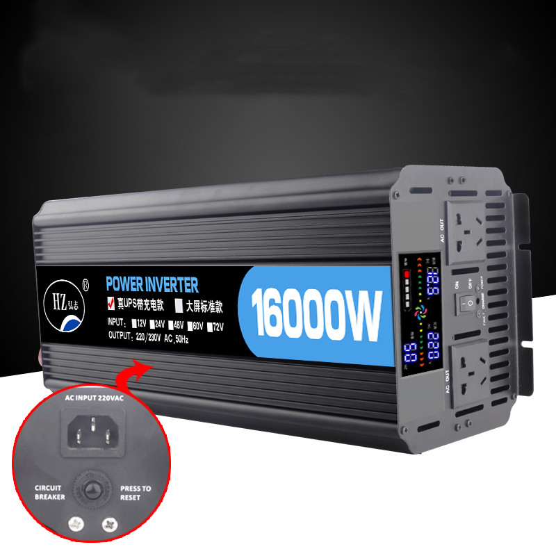 Main product image of Pure Sine Wave Inverter Charger for Reliable AC Power Output