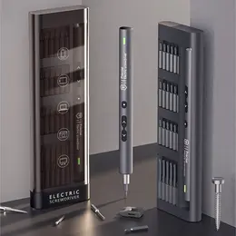 Product image of Rechargeable Electric Screwdriver Set with Storage Case