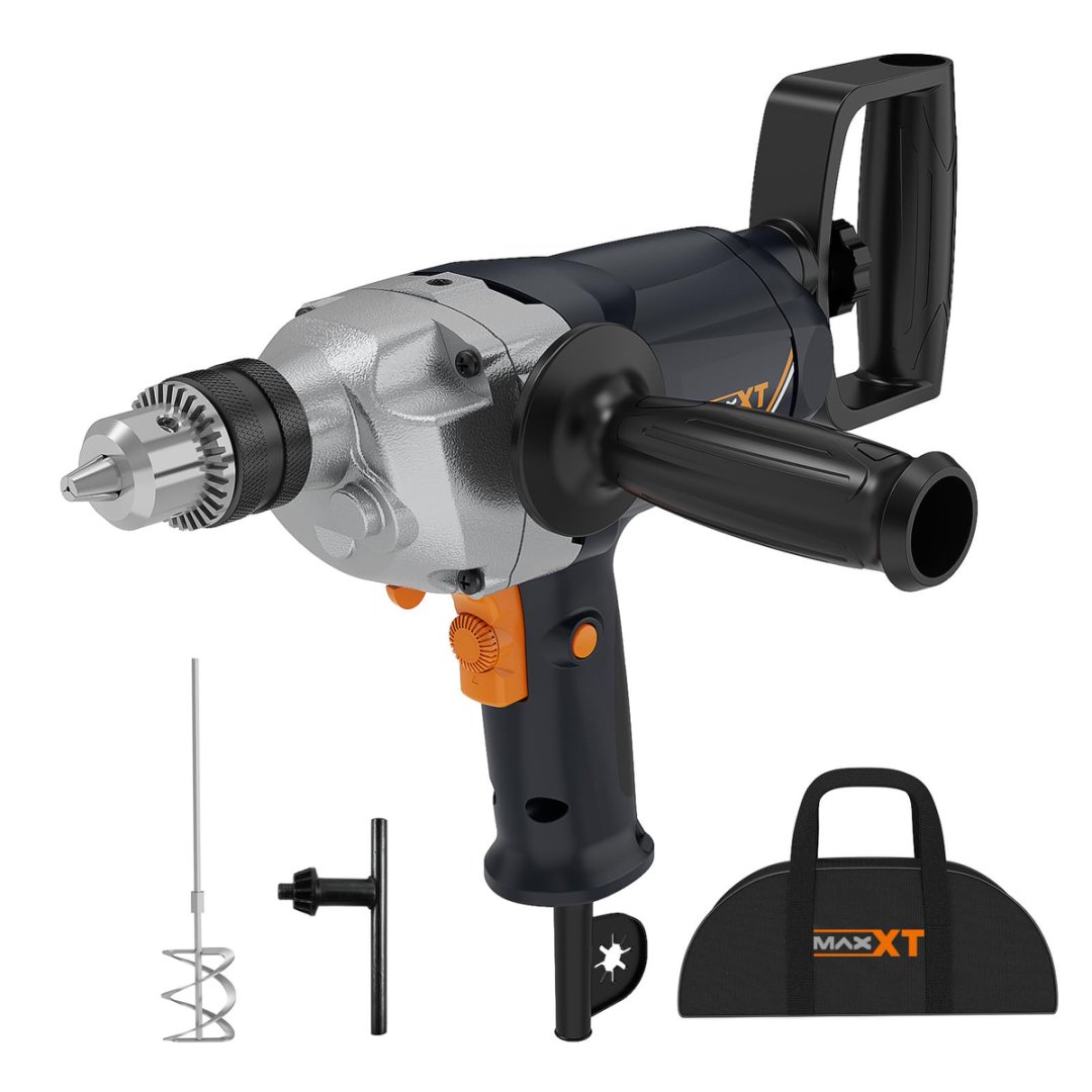 Main product image of Corded Electric Drill Mixer with Spade Handle, 9A Motor, for Concrete and Mud